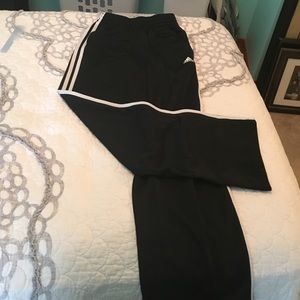 Adidas fleece warm up pants