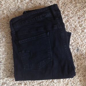SOLD Black American Eagle Skinny Jeans