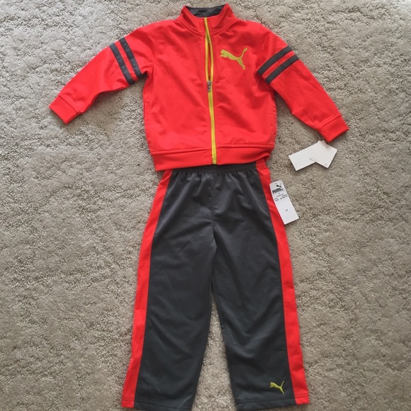 Kids Puma track suit/sweat suit