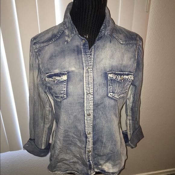 Denim shirt