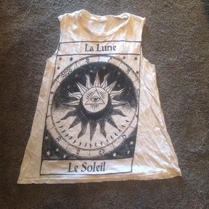 La Lune Le Soleil Muscle Tank