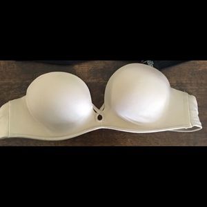 Cream bra