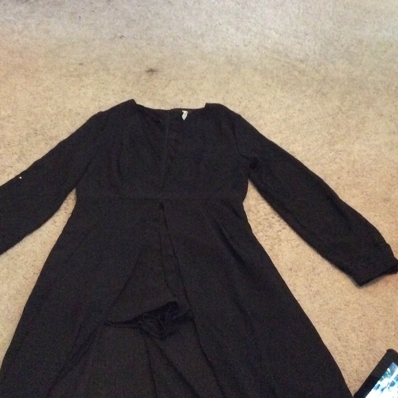 Fashion nova romper. With long back. Long sleeve