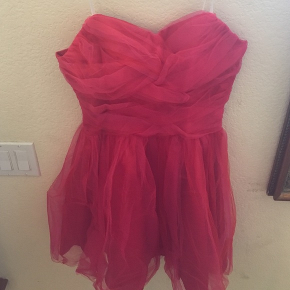 Formal pink dress