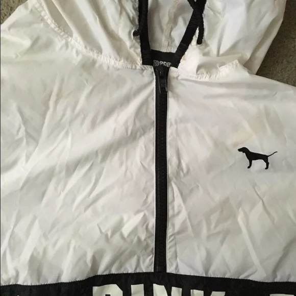 🙅🏽SOLD🙅🏽 Victorias Secret Pink Anorak Pullover - Picture 4 of 4