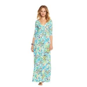 Lilly Pulitzer Gloria Maxi Sea Soirée XL