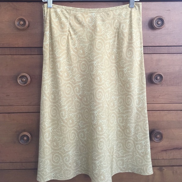 J Crew Silk Skirt