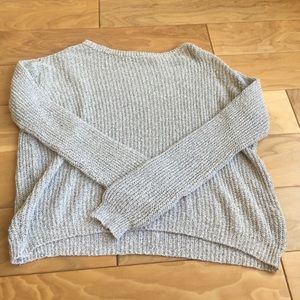 grey brandy Melville sweater