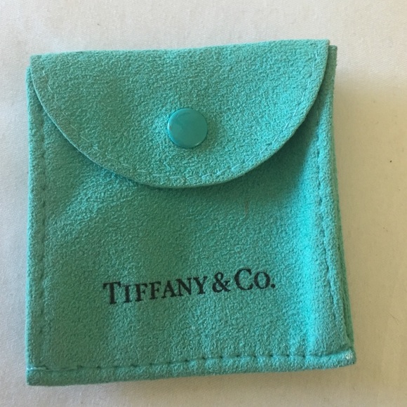 Tiffany & Co. Small jewelry leather dust bag