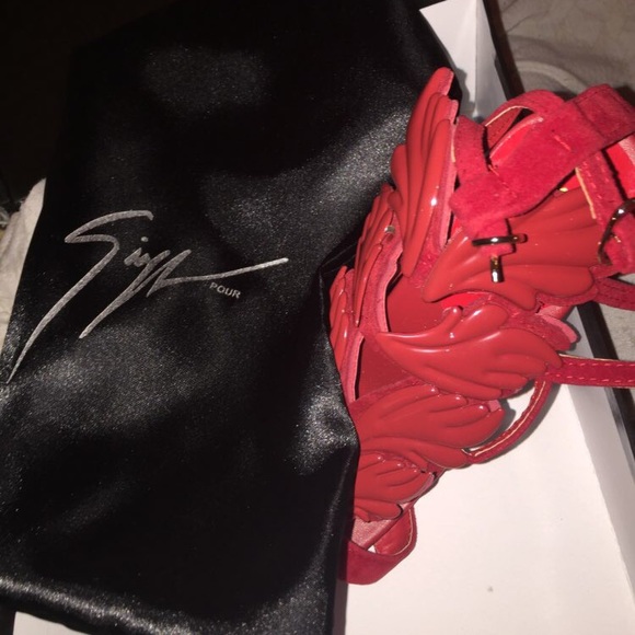 Red summer cruel heels