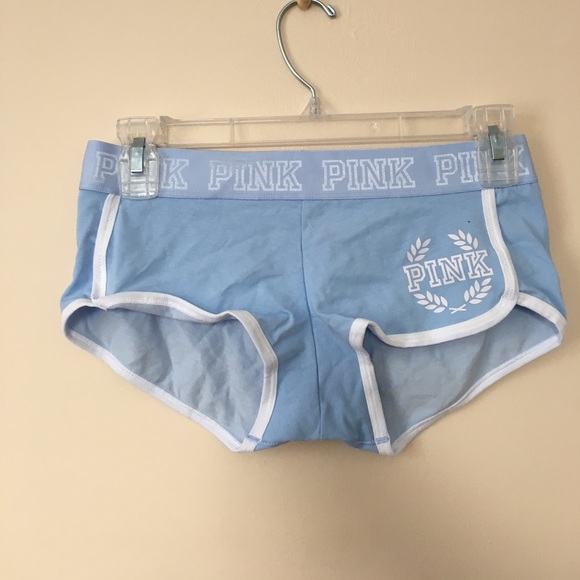 Baby Blue VSPINK Boyshorts - Picture 1 of 4