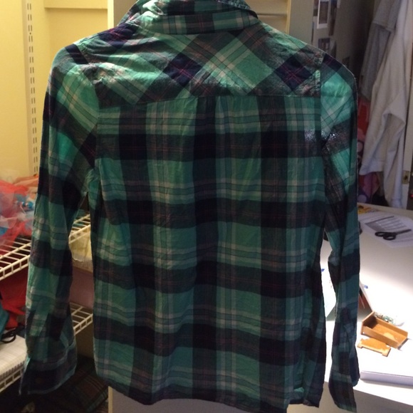 Plaid top - Picture 2 of 3