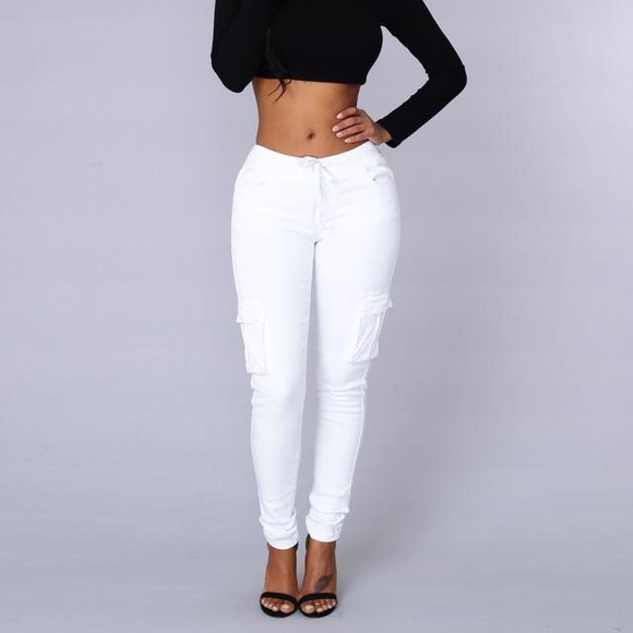 Drawstring Cargo Pants