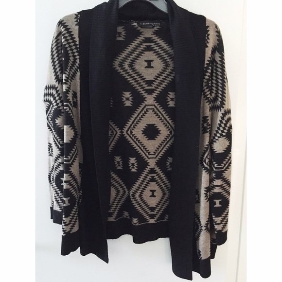 Tribal Print Cardigan