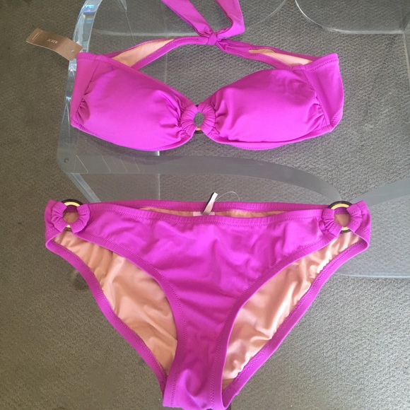 J. Crew Other - J Crew Brand New With Tags Purple Swimsuit