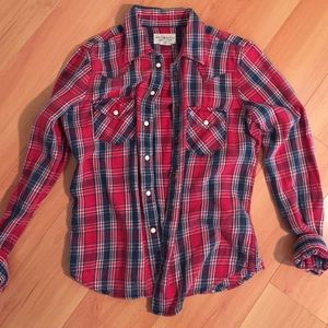 Ralph Lauren flannel button down size small