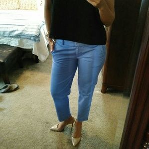 J. Crew City Fit blue