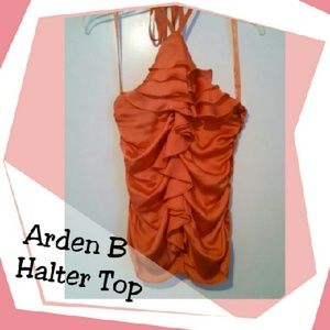 👚 Arden B Halter Ruffle Top 👚