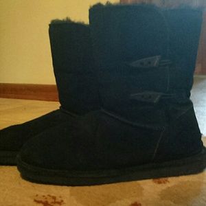 Bearpaw boots.