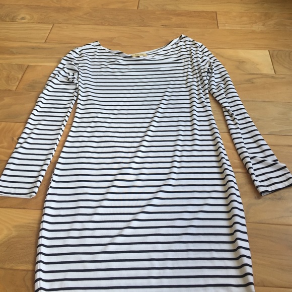 striped bodycon Piko dress - Picture 1 of 3