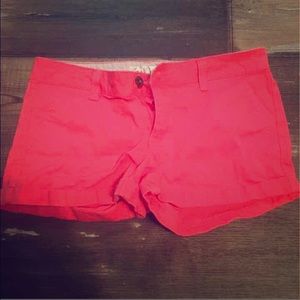 SO coral shorts size 5