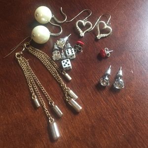 7 pair of earring bundle