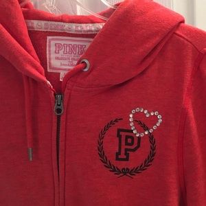 UGA Victoria's Secret Zip Up