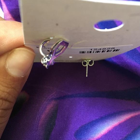 silver leaf ear set - Picture 3 of 3