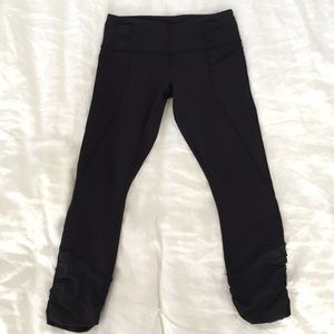 Lululemon athletica luon crops sz 6