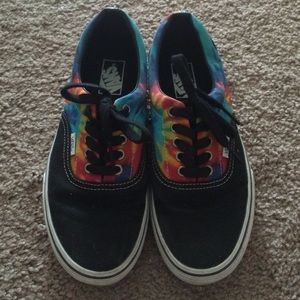 Tie dye vans