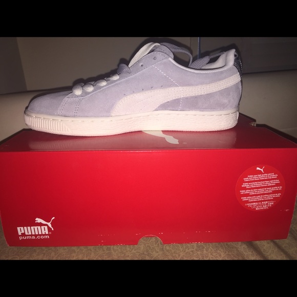 Suede classic Pumas with camo detail