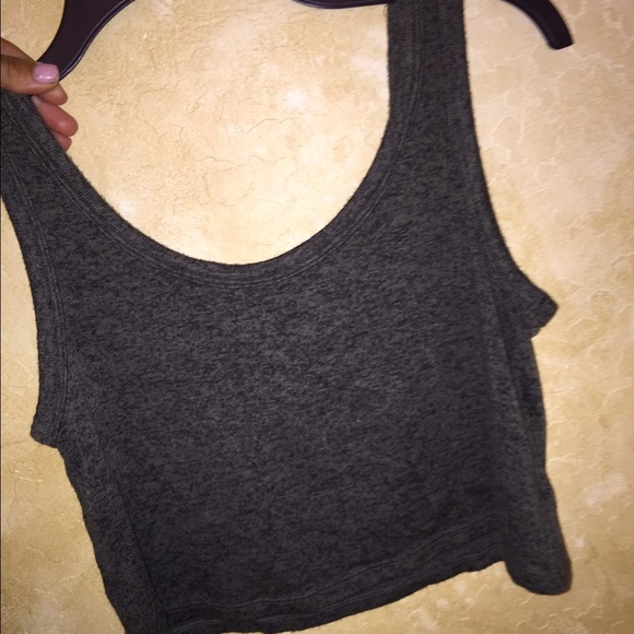 Forever 21 dark green Crop top