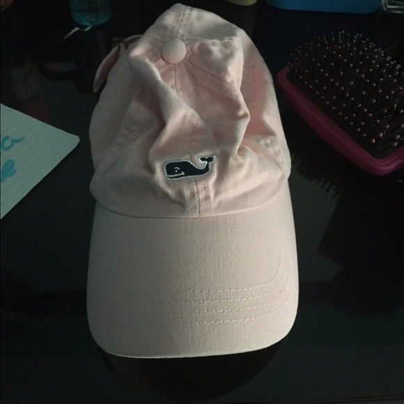 Pink vineyard vines hat