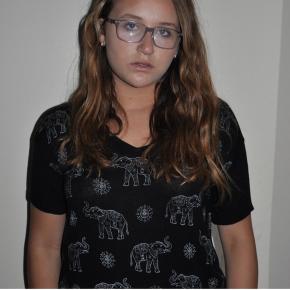 Hollister Elephant Tumblr Design Shirt