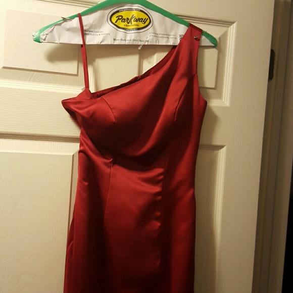Formal one shoulder gown