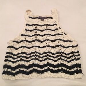 Kendall and Kylie crochet crop top