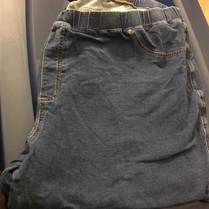 Plus Size Knit Jeans