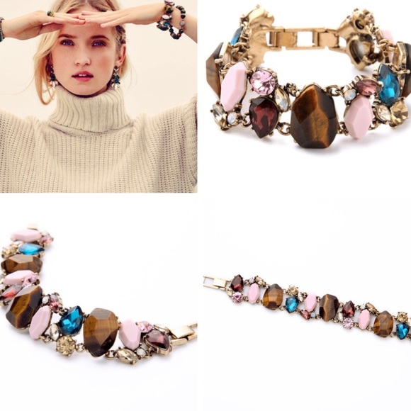 Jewelry - •tiger eye antique style bracelet•