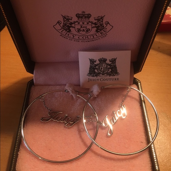 Juicy Couture Hoop Earrings