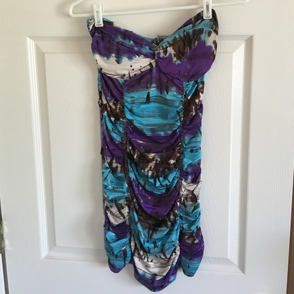 Strapless dress
