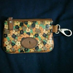 Small fossil wallet/change purse