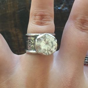 Silpada Sterling Silver "Queen for a day" Ring