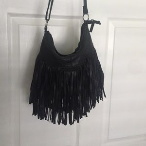 Black cross body bag