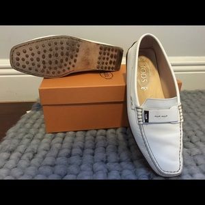 Tod's White Moccasins