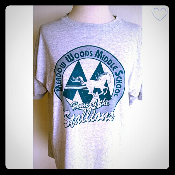 Vintage Stallion Horse School Distressed Tee