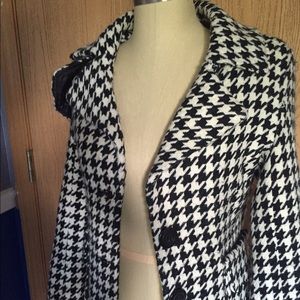 Vintage Houndstooth Coat