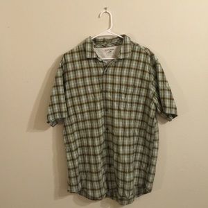 Horny Toad Men's XL Short-Sleeved Button Down