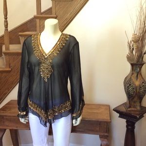 Gorgeous beaded top