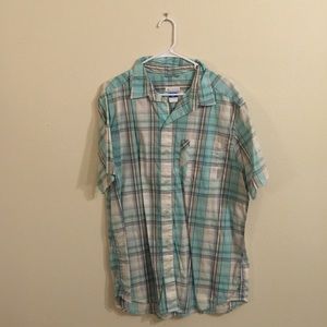 Columbia Omni-Wick Short Sleeve Button Down