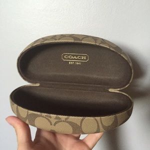 Coach Sun glasses case